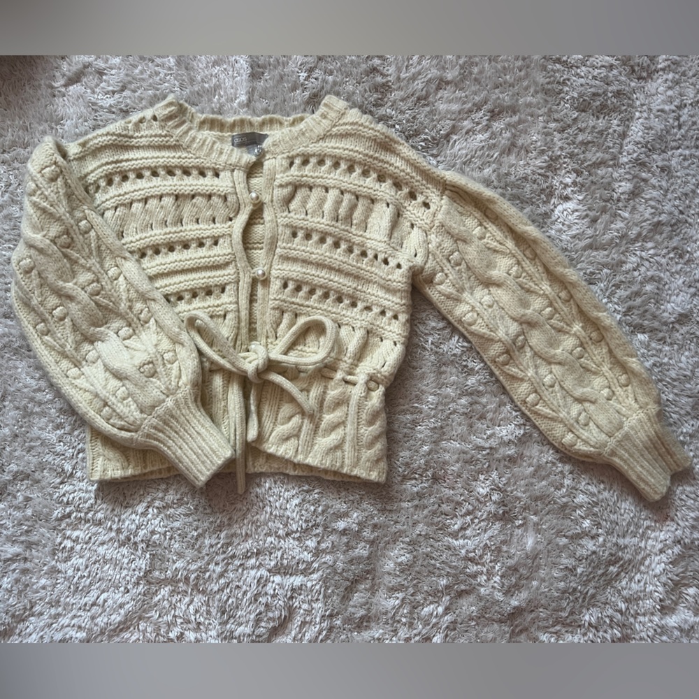 ASOS knit sweater with pearls, size UK8
